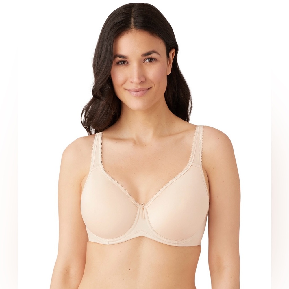 Wacoal Basic Beauty Spacer Underwire T-Shirt Bra - Sand - 34C